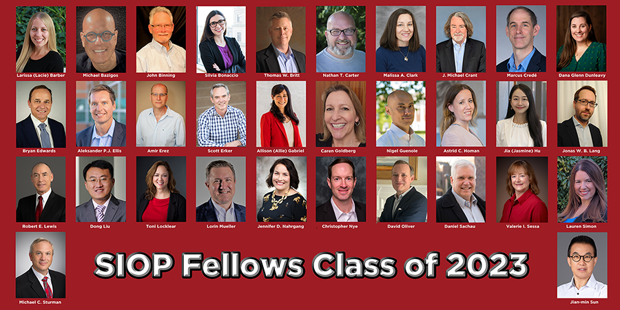 2023 SIOP Fellows